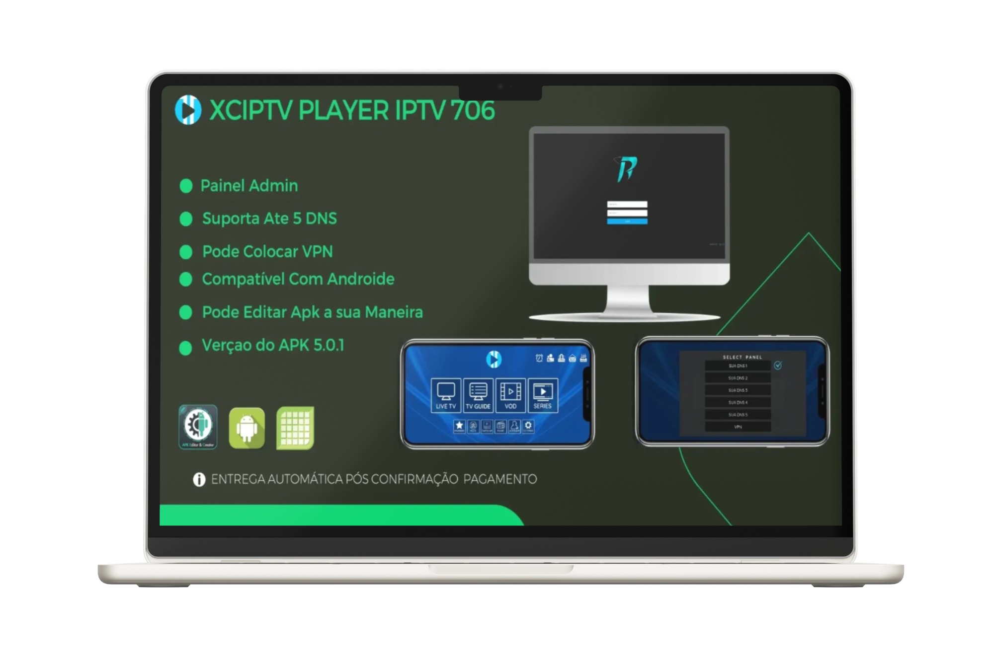 XCIPTV PLAYER 706