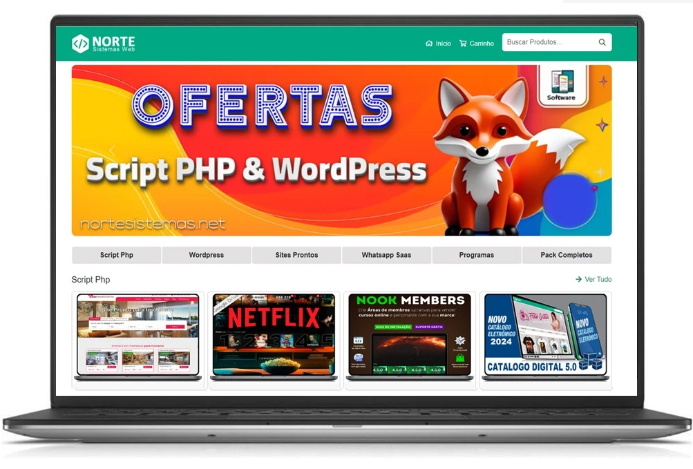 Sistema Catalogo digital online - php8.1 - 2024